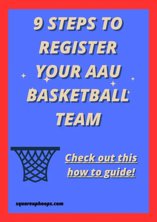 9 Steps to register your AAU basketball team